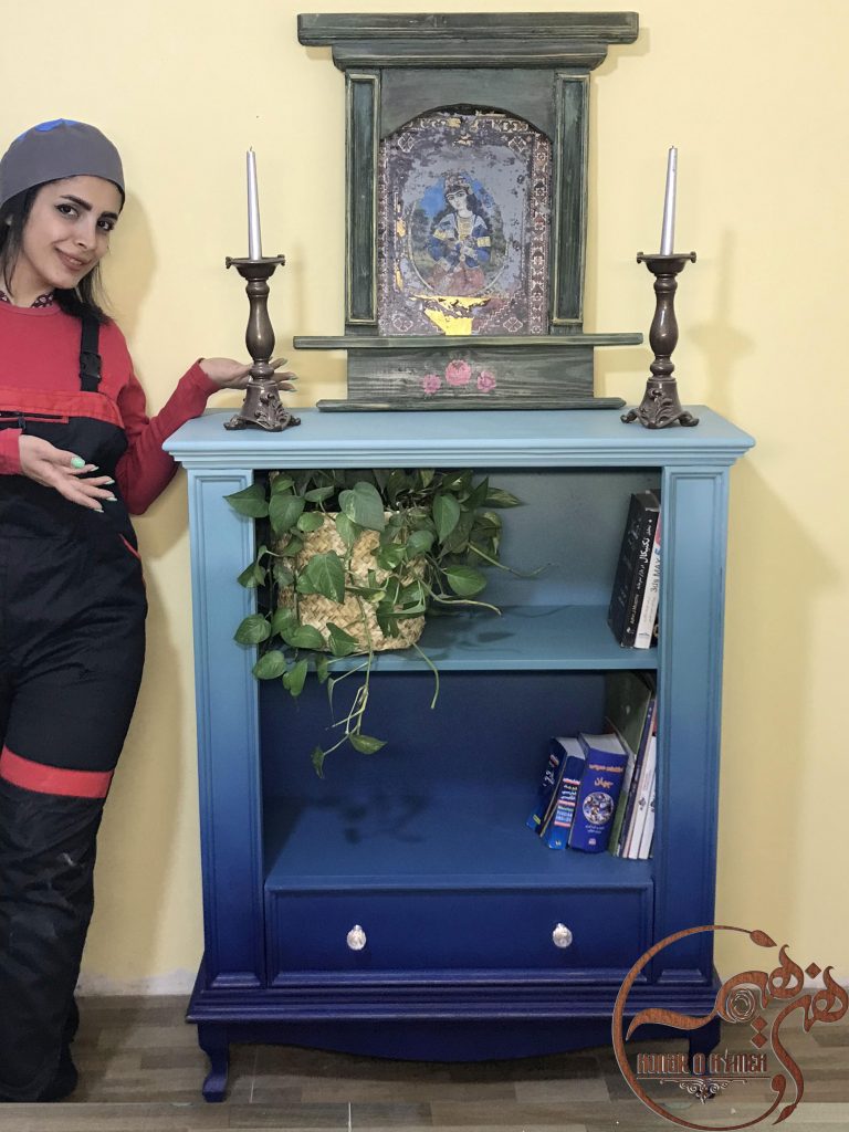 کتابخانه چوبی ابی