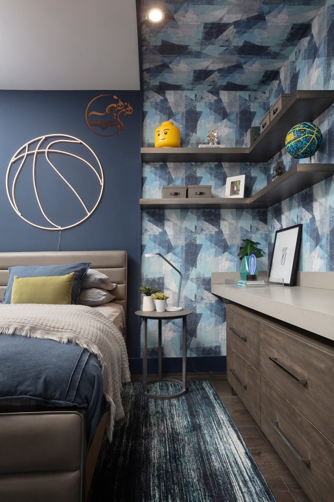 دکوراسیون اتاق خواب کوچک پسرانه