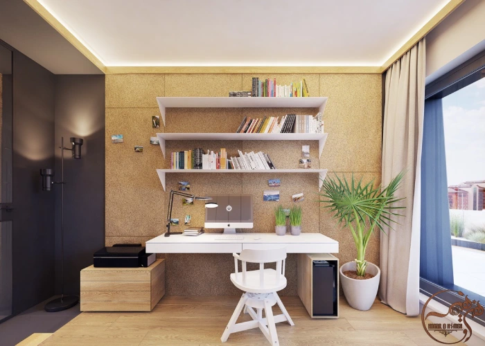 طراحی دفتر کار منزل