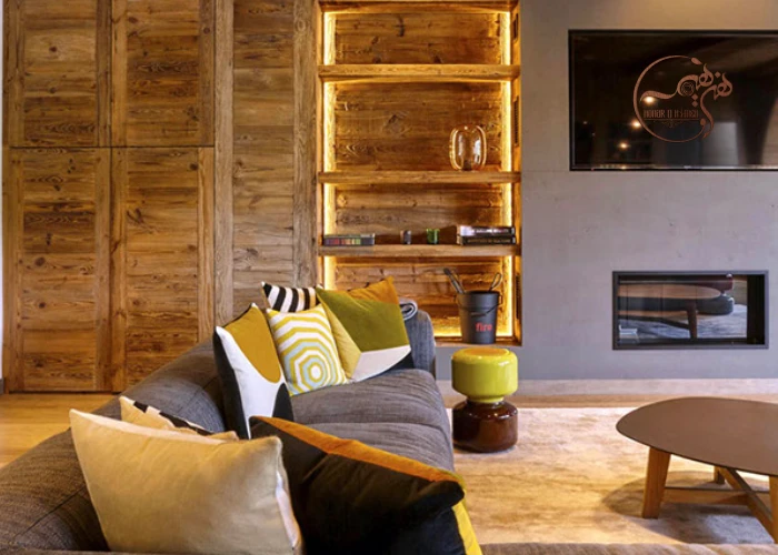چوب در دکوراسیون داخلی