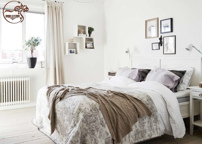 دکوراسیون اسکاندیناوی اتاق خواب