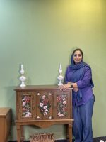 کنسول چوبی مدرن