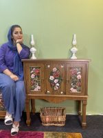 کنسول چوبی مدرن