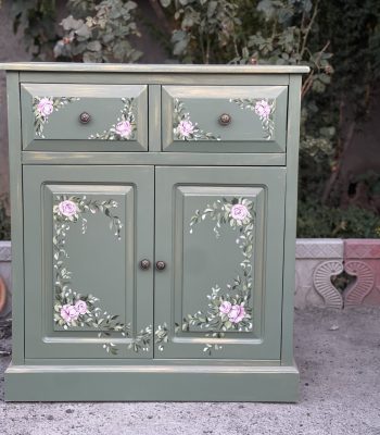 کنسول چوبی هنری