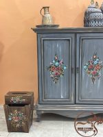 جاکفشی چوبی طوسی