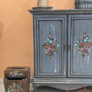 جاکفشی چوبی طوسی