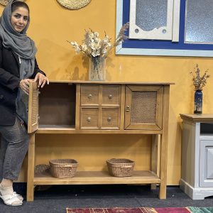 کنسول چوبی زیبا