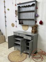 ست کنسول و شلف چوبی