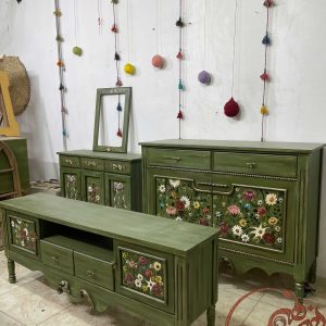 ست میز تلویزیون و کنسول و جاکفشی