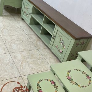 ست میز تلویزیون و جلو مبلی و عسلی