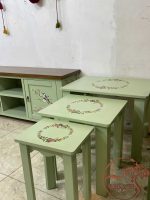 ست میز تلویزیون و جلو مبلی و عسلی