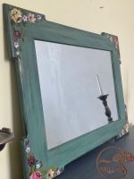 کنسول چوبی سبز