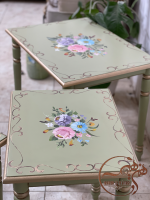 میز عسلی چوبی