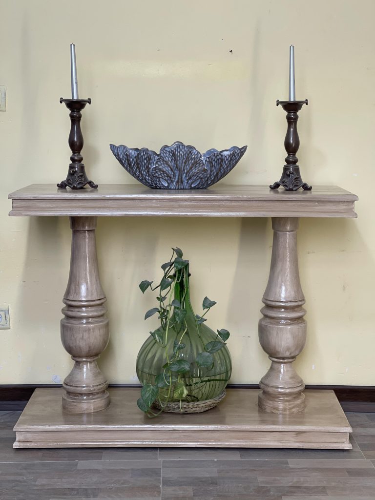 کنسول چوبی مدرن