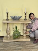 کنسول چوبی مدرن