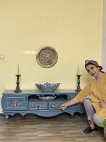 میز تیوی چوبی کلاسیک