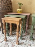 میز جلو مبلی و عسلی چوبی