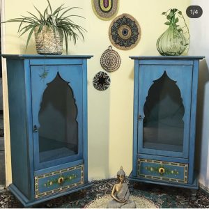 ویترین چوبی ابی