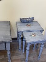 میز جلو مبلی و عسلی چوبی