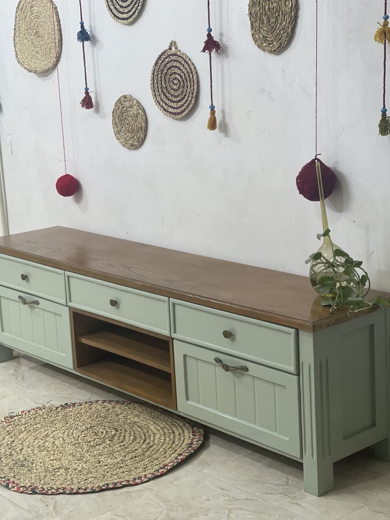 میز تیوی چوبی فانتزی