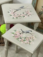 ست میز جلو مبلی چوبی