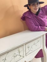 کنسول چوبی مدرن