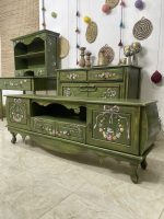 ست چوبی سبز