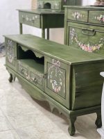 ست چوبی سبز