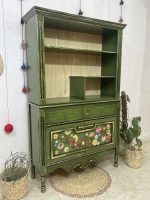 بوفه چوبی سبز