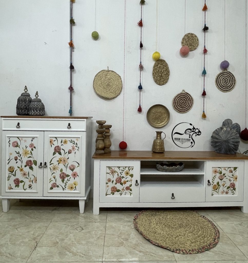 میز تلویزیون و کنسول ست کلاسیک