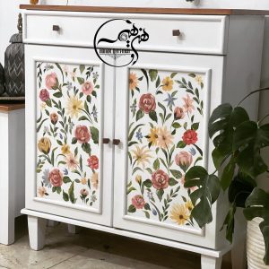 جاکفشی چوبی نقاشی شده