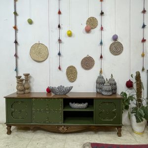 میز تیوی چوبی سبز