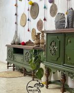 میز تیوی ست سبز