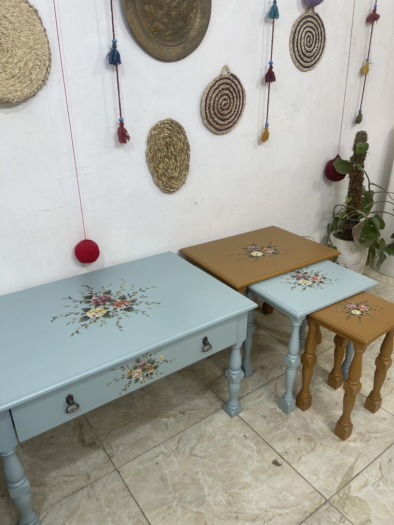 میز عسلی چوبی