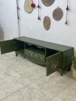 میز تیوی چوبی سبز