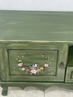 میز تیوی چوبی سبز