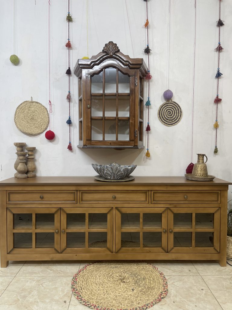 میز تیوی چوبی