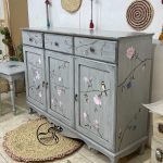 کنسول چوبی مدرن