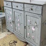 کنسول چوبی مدرن