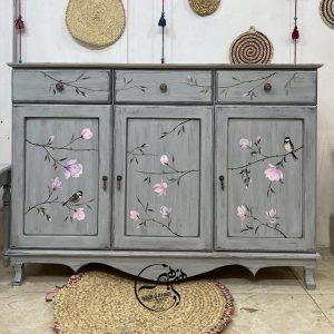 کنسول چوبی مدرن