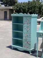 ست کتابخانه و میز تحریر