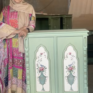 کنسول چوبی مدرن