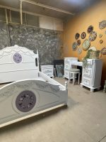 سرویس خواب چوبی سفید