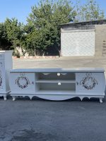 میز تیوی چوبی سفید