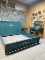 سرویس خواب چوبی سبز