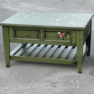 میز جلو مبلی سبز