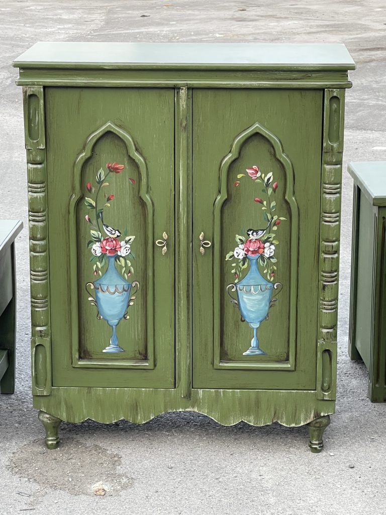 جاکفسی چوبی سبز