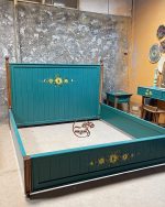 سرویس خواب چوبی سبز