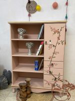 کتابخانه چوبی ساده و شیک