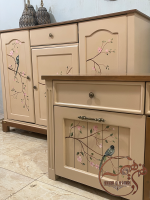 ست میز تلویزیون و کنسول کلاسیک